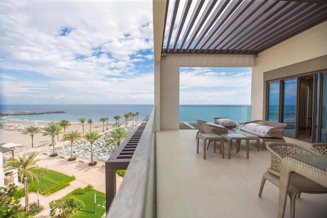 Al Aqah Luxury Apartment W/ Sea Views At Address Residences Fudžajra Exteriér fotografie