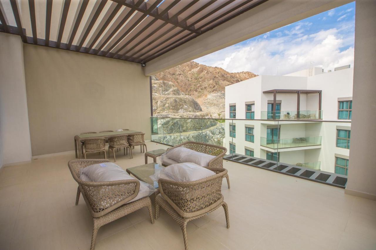 Al Aqah Luxury Apartment W/ Sea Views At Address Residences Fudžajra Exteriér fotografie