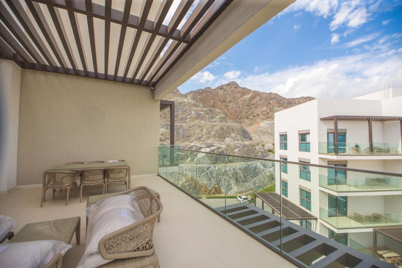 Al Aqah Luxury Apartment W/ Sea Views At Address Residences Fudžajra Exteriér fotografie